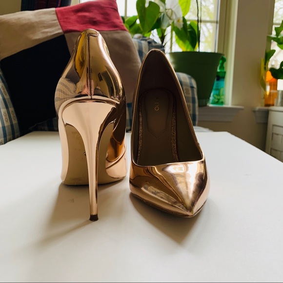 ALDO Metallic high heels - Picture 4 of 6